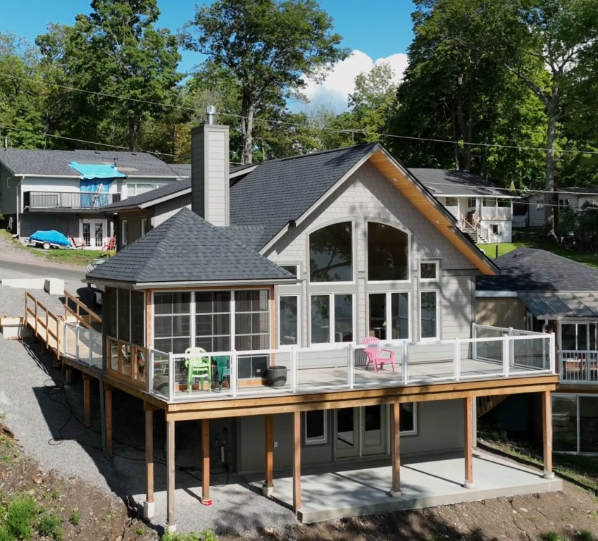 Custom sunroom exterior installation in Georgetown, TX